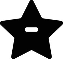 Star icon symbol image for rangking or rating reward vector