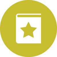 Star icon symbol image for rangking or rating reward vector