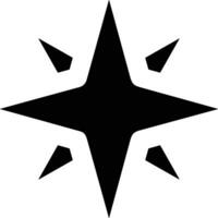 Star icon symbol image for rangking or rating reward vector