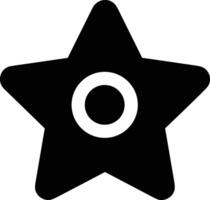 Star icon symbol image for rangking or rating reward vector