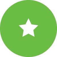 Star icon symbol image for rangking or rating reward vector
