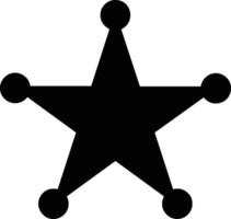 Star icon symbol image for rangking or rating reward vector