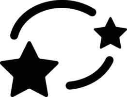 Star icon symbol image for rangking or rating reward vector