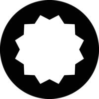 Star icon symbol image for rangking or rating reward vector