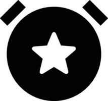 Star icon symbol image for rangking or rating reward vector