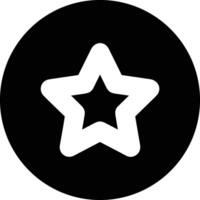 Star icon symbol image for rangking or rating reward vector