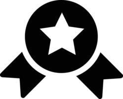 Star icon symbol image for rangking or rating reward vector