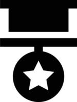 Star icon symbol image for rangking or rating reward vector