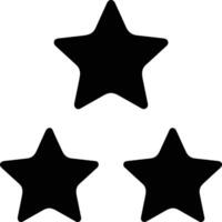 Star icon symbol image for rangking or rating reward vector