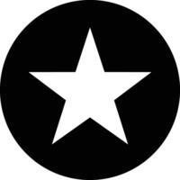 Star icon symbol image for rangking or rating reward vector