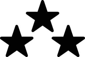 Star icon symbol image for rangking or rating reward vector