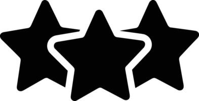 Star icon symbol image for rangking or rating reward vector