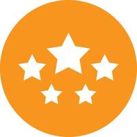 Star icon symbol image for rangking or rating reward vector