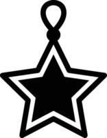 Star icon symbol image for rangking or rating reward vector
