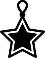 Star icon symbol image for rangking or rating reward vector