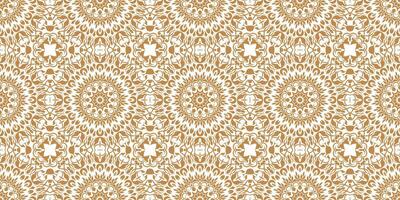 Light Color Seamless Pattern with mandala.Seamless Background design.Ornamental design.Floral pattern tiles. vector