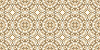 Light Color Seamless Pattern with mandala.Seamless Background design.Ornamental design.Floral pattern tiles. vector