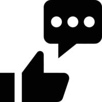 Comment icon image for element design of chat and communication symbol vector