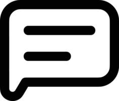 Comment icon image for element design of chat and communication symbol vector
