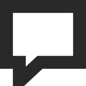 Comment icon image for element design of chat and communication symbol vector