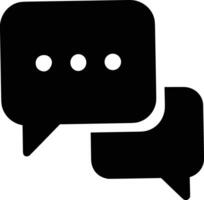 Comment icon image for element design of chat and communication symbol vector