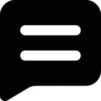 Comment icon image for element design of chat and communication symbol vector