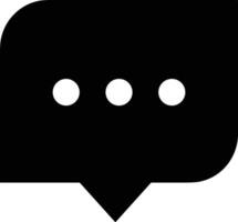 Comment icon image for element design of chat and communication symbol vector