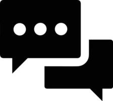 Comment icon image for element design of chat and communication symbol vector