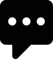 Comment icon image for element design of chat and communication symbol vector