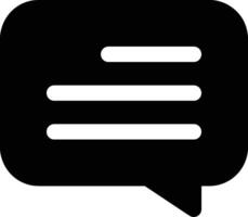 Comment icon image for element design of chat and communication symbol vector