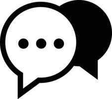 Comment icon image for element design of chat and communication symbol vector