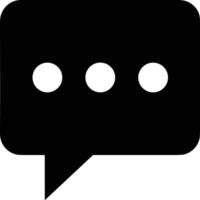 Comment icon image for element design of chat and communication symbol vector