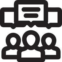 Comment icon image for element design of chat and communication symbol vector