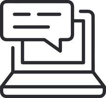 Comment icon image for element design of chat and communication symbol vector