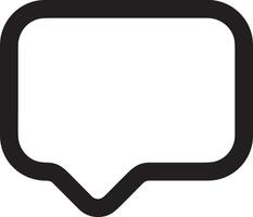 Comment icon image for element design of chat and communication symbol vector