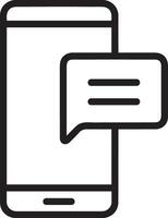 Comment icon image for element design of chat and communication symbol vector