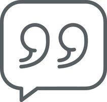 Comment icon image for element design of chat and communication symbol vector