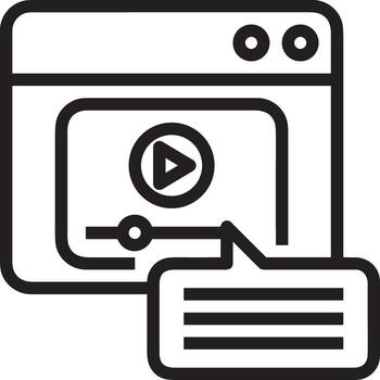 Comment icon image for element design of chat and communication symbol vector