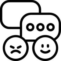 Comment icon image for element design of chat and communication symbol vector