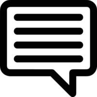 Comment icon image for element design of chat and communication symbol vector