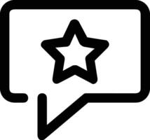 Comment icon image for element design of chat and communication symbol vector