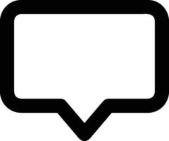 Comment icon image for element design of chat and communication symbol vector