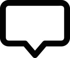 Comment icon image for element design of chat and communication symbol vector