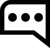 Comment icon image for element design of chat and communication symbol vector