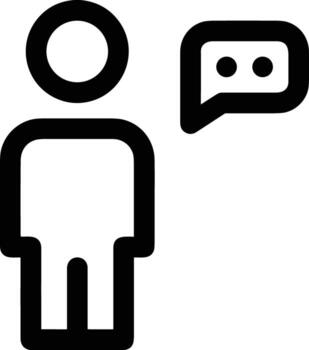 Comment icon image for element design of chat and communication symbol vector