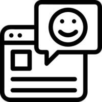 Comment icon image for element design of chat and communication symbol vector