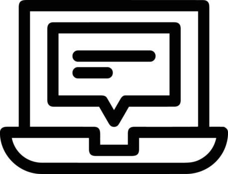 Comment icon image for element design of chat and communication symbol vector