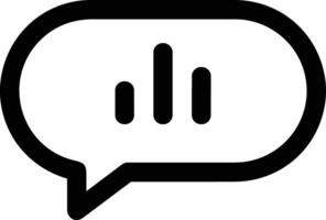 Comment icon image for element design of chat and communication symbol vector