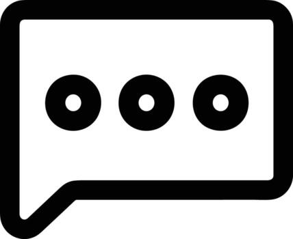 Comment icon image for element design of chat and communication symbol vector