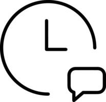 Comment icon image for element design of chat and communication symbol vector